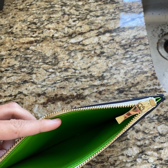 Kate spade polka dot zipper pouch - Picture 4 of 4